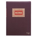 Libro contabilidad Actas Fº 100H