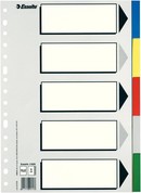 Separadores Fº juego de 5 colores