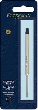 Recambio Waterman boligrafo negro UNIDAD