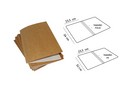 Subcarpeta Fº kraft bicolor 220grs. 50uds.