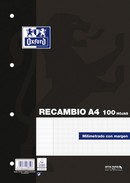 OXFORD Recambio A4 100h.mm.