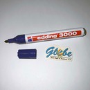 Rotulador Edding 3000 azul UNIDAD