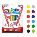 Rotulador Carioca doble punta BIRELLO | 12 colores
