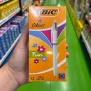 Boligrafo Bic 4 colores Fun pastel | Caja 12