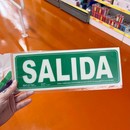 PLACA Salida 105x300 luminiscente