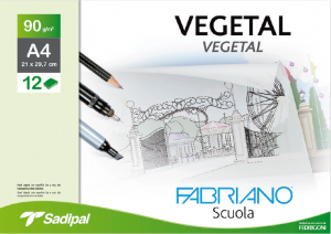 Papel vegetal A3 90g/m E/12uds.