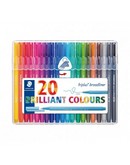 Rotulador Staedtler triplus col.vivos 0.8 est.20col.