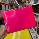 Maletin con asa polipropileno fluor rosa