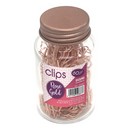 Clips 5cm Rose Golden | Bote 60 clips