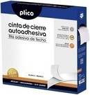 Cinta de cierre adhesiva 20mm x 25m blanco